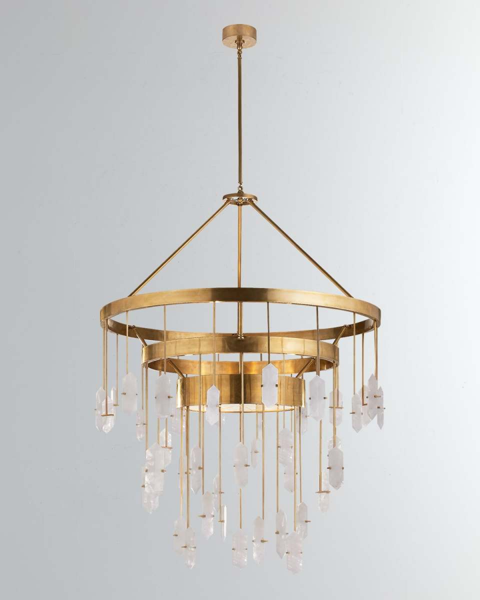 Halcyon Large Three Tier Chandelier By Kelly Wearstler